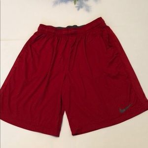Nike | Men’s Red Dri-fit Athletic Shorts